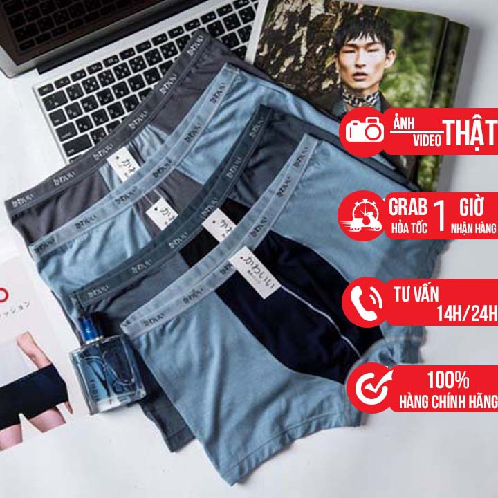 Quần Sịp Nam|Quần Lót Nam| AJIKO Nhật Bản, Co Giãn 4 Chiều, Thông Hơi Thoáng Khí, Mềm Mịn Cực Mát