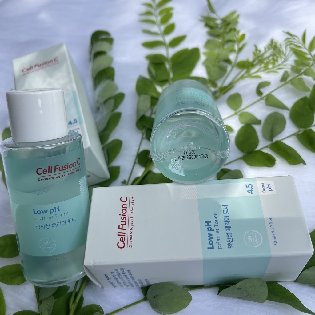 Nước Hoa Hồng Cell Fusion C Low pH pHarrier Toner  cân bằng độ pH cho da 50ML