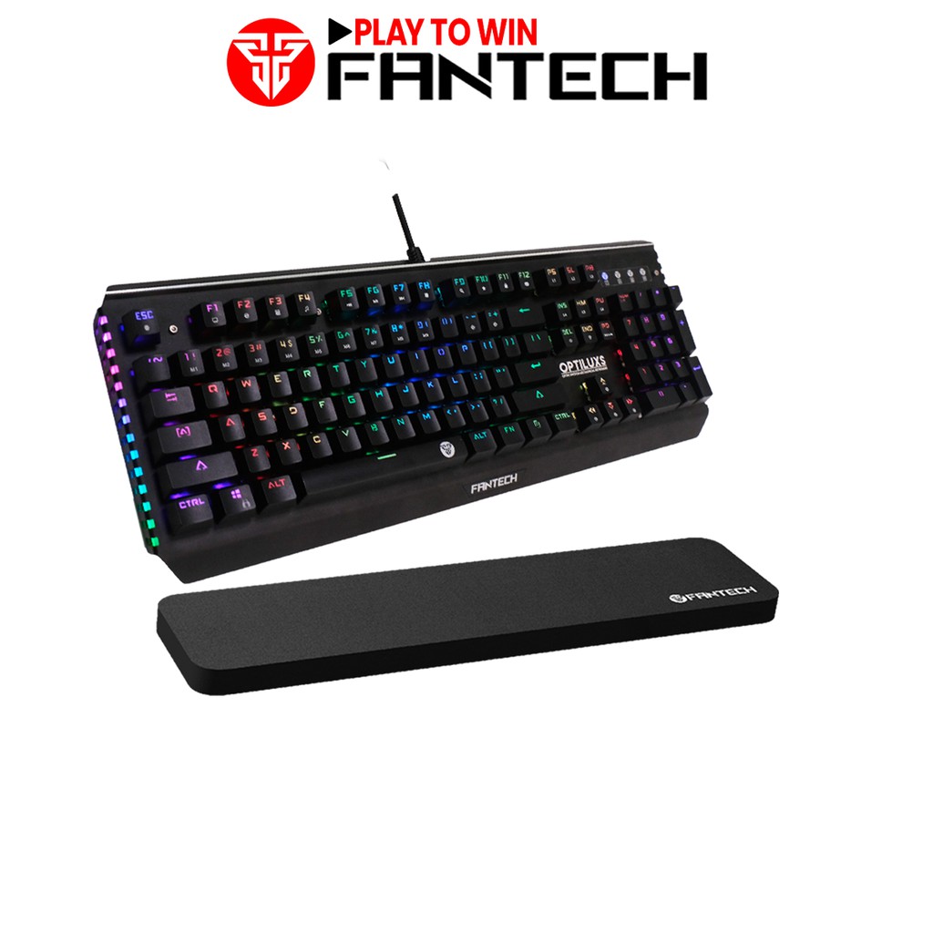 Combo FANTECH Pro-KeyBoard Phím Cơ MK884 + Đệm Tay AC4101L - CBO_MK884-AC4101L