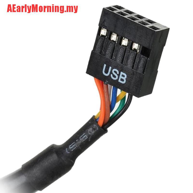 Đầu Chuyển Đổi 19 / 20 Pin Usb 3.0 Female Sang 9 Pin Usb 2.0 Male