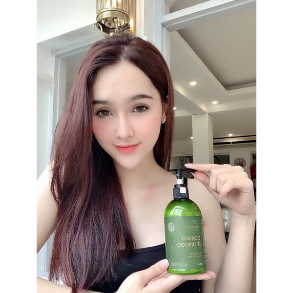 Bộ Đôi Giảm Rụng Tóc, Kích Mọc Tóc : Dầu Gội Bưởi Pomelo Shampo 280ml và Xịt Dưỡng Tóc Hair Lotion 100ml