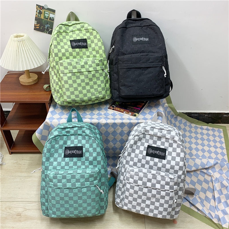 Ba Lô đi học ulzzang Cặp sách Học Sinh Phong Cách Harajuku Hàn Quốc FT7097