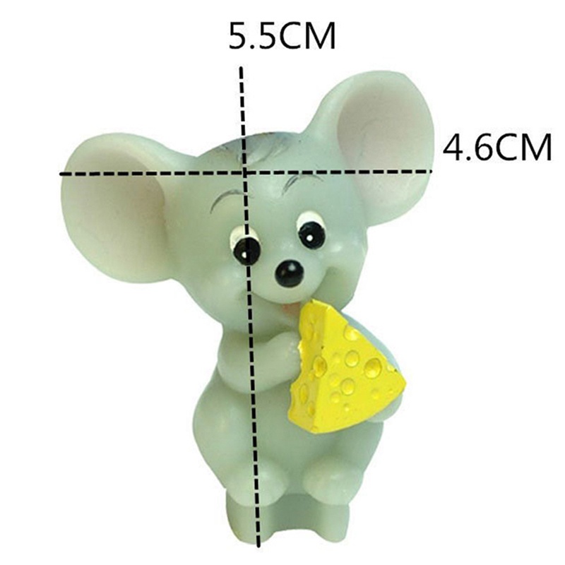 Khuôn Silicon Mềm Tạo Hình Chuột 3D Làm Bánh Kẹo / Xà Phòng