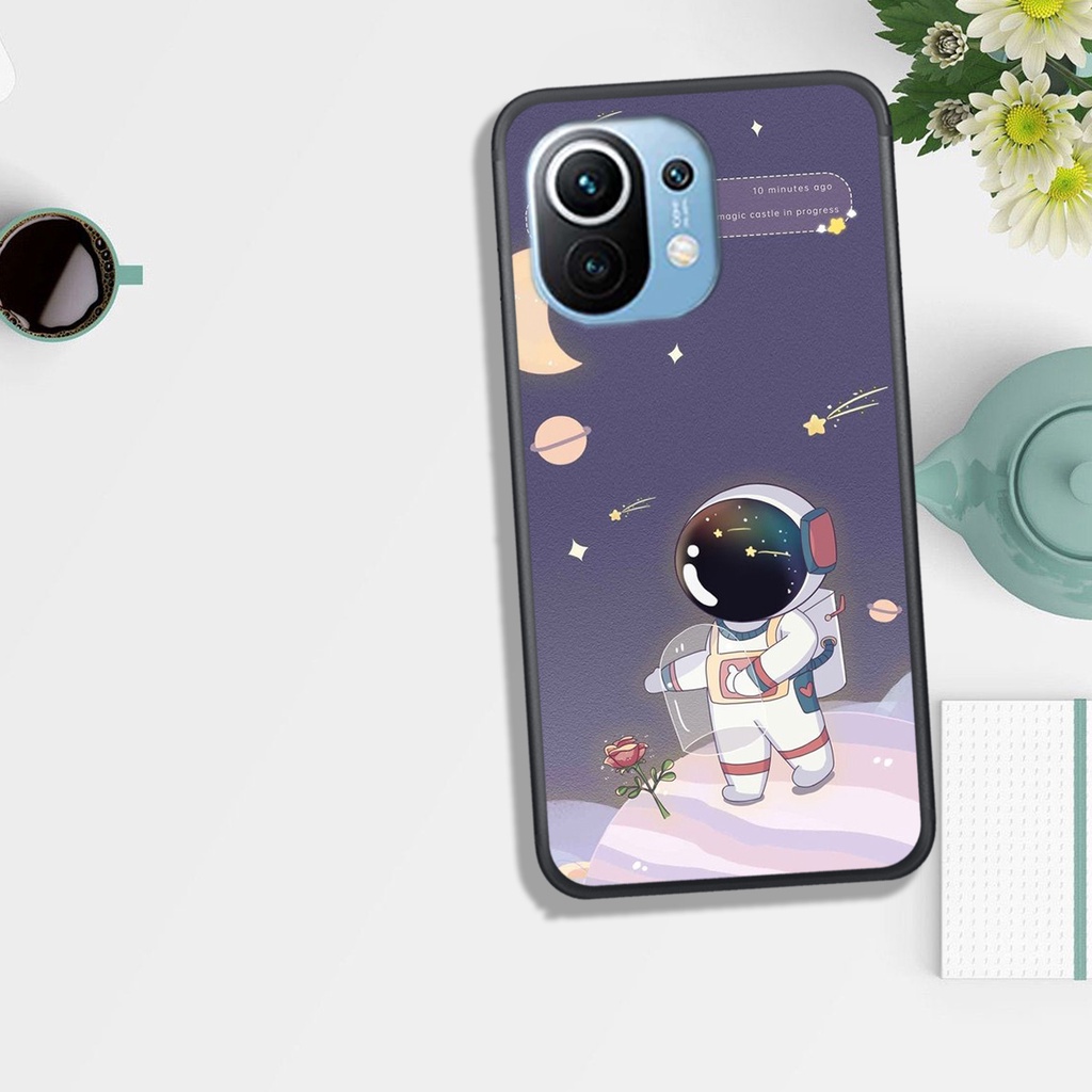 [ HOT BỎNG TAY] ỐP LƯNG XIAOMI MI 11/MI 11T/MI 11 LITE  , IN HINH CHIBI PHI HÀNH GIA ĐÁNG YÊU, SIÊU CUTE.