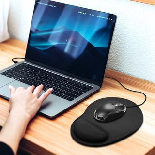 Miếng lót chuột có đệm kê cổ tay màu trơn mềm mại khi sử dụng máy tính | BigBuy360 - bigbuy360.vn