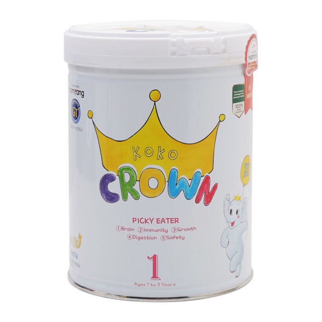 Sữa Koko crow cho trẻ Biếng ăn 12-24 tháng 800g
