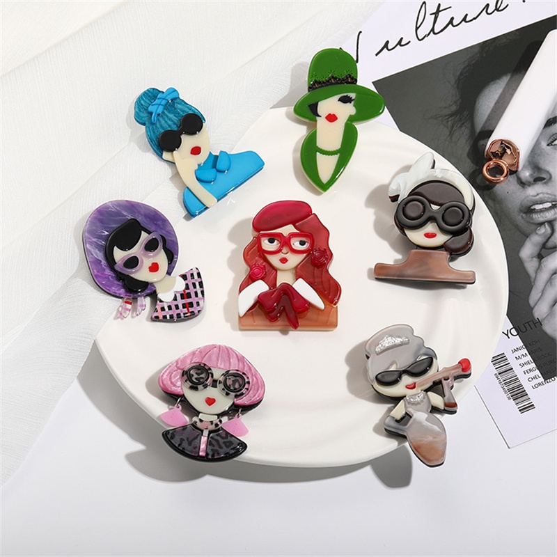 Ghim Cài Áo Hình Tròn Thời Trang Nữ Tính