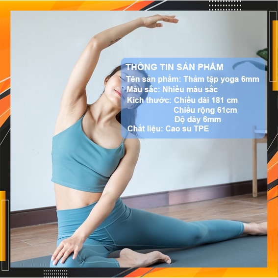 Thảm Tập Yoga Định Tuyến TPE cao cấp tặng kèm túi đựng - Thảm yoga chống trượt chính hãng EROS