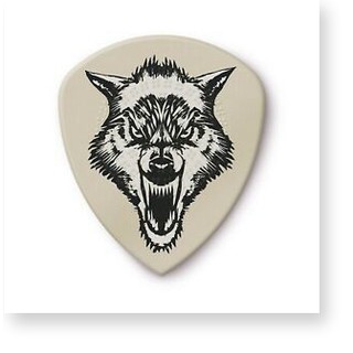 Pick -Phím gảy đàn guitar Dunlop White Fang- Hàng nhập Mỹ