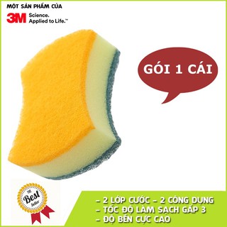 Miếng rửa chén 2 mặt không trầy xước Scotch-Brite 3M