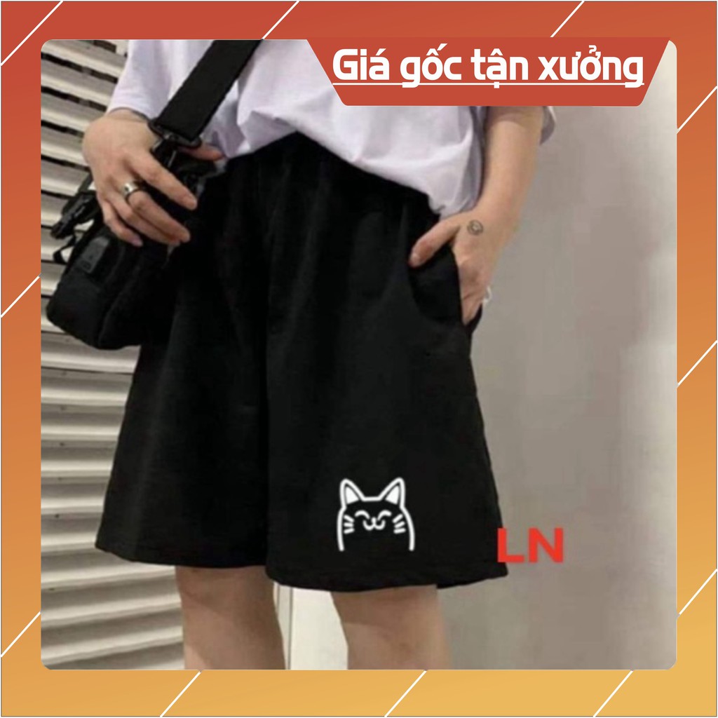 Quần đùi đầu mèo LN12