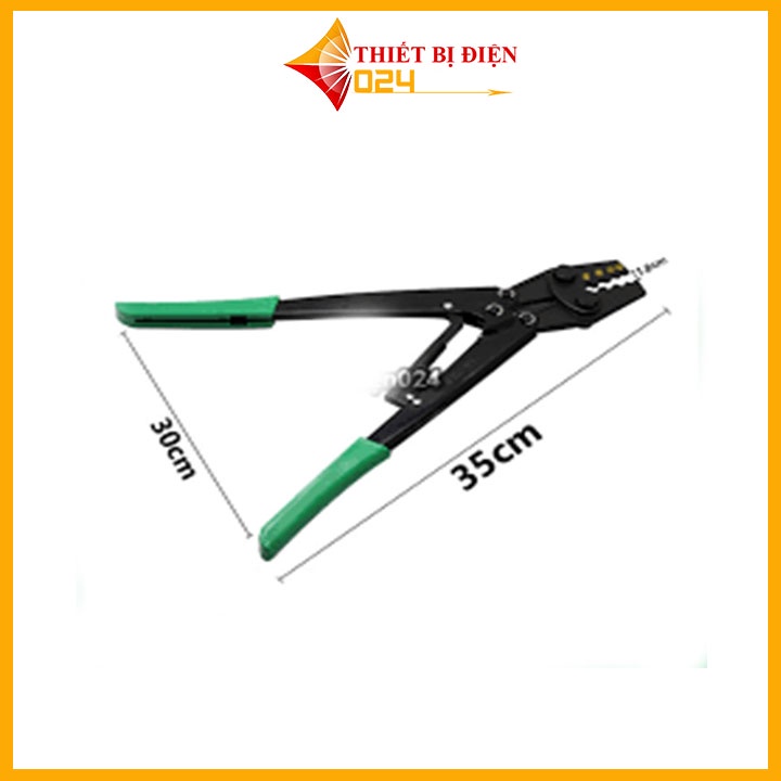 Kìm Bấm Cốt Linbon 350mm LB-25LB đầu cos Từ 1.25 - 10mm