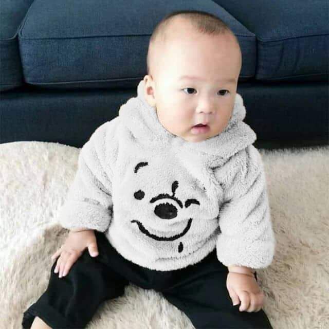 FREESHIP ĐƠN 50K_Áo lông gấu cho bé ( size 8-18kg)