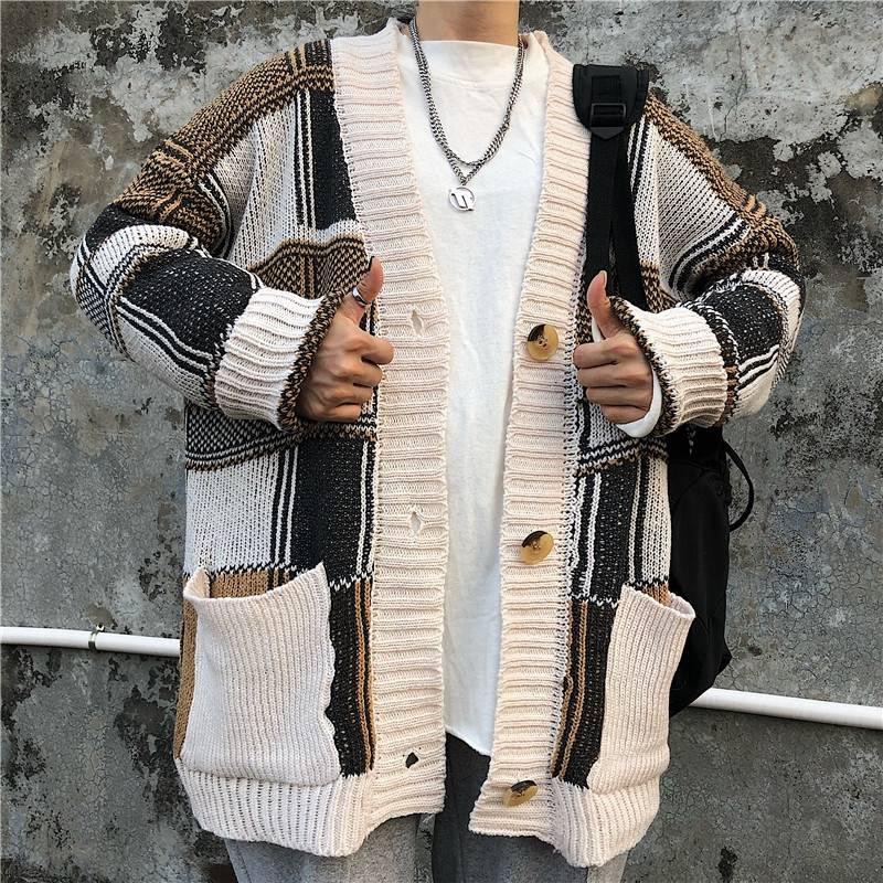 [ORD TAOBAO] CARDIGAN LEN - KHOÁC LEN ULZZANG - ÁO LEN UNISEX NAM NỮ