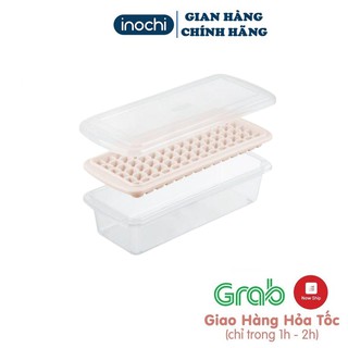 Khay Đá Vuông INOCHI Loại 84 Viên Có Nắp Đậy Sạch Sẽ