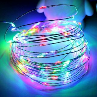 Đèn led trang trí mini dùng pin dài 2 m