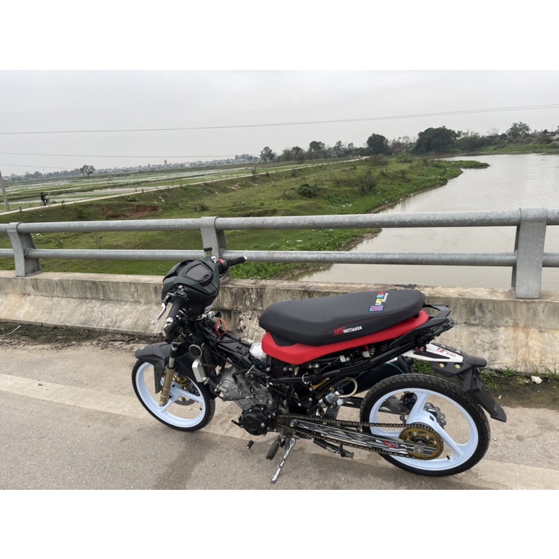 Vỏ Yên Wave Wave 50/10/110Thêu Có Viền Hàng Sịn