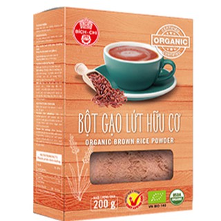 Bột gạo lứt hữu cơ Bích Chi 200g