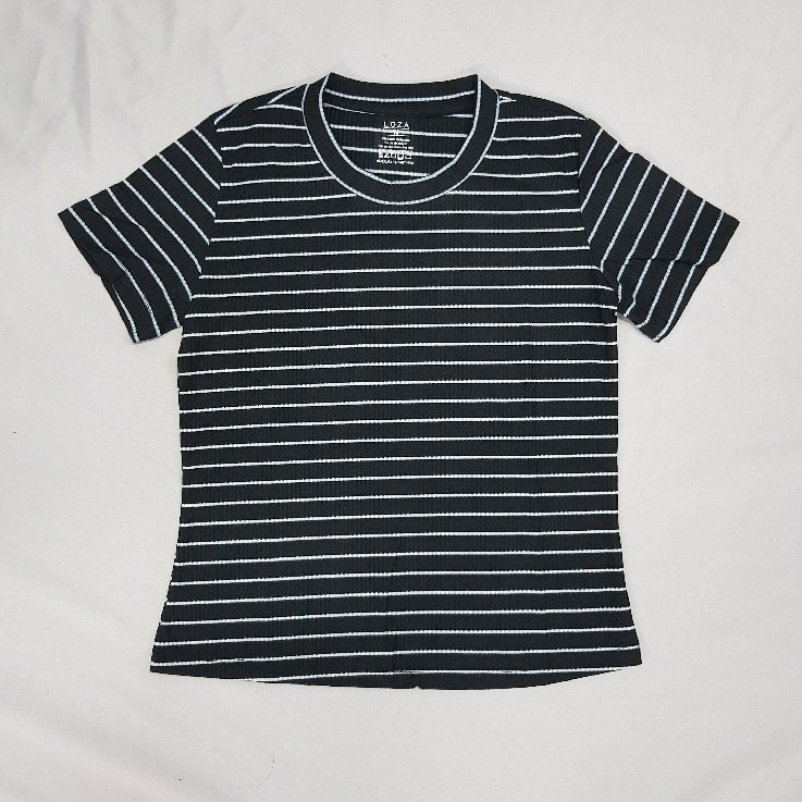 Áo Thun Nữ Đẹp Sọc Ngang Đơn Giản SXA01-024.royal.shop99 | BigBuy360 - bigbuy360.vn