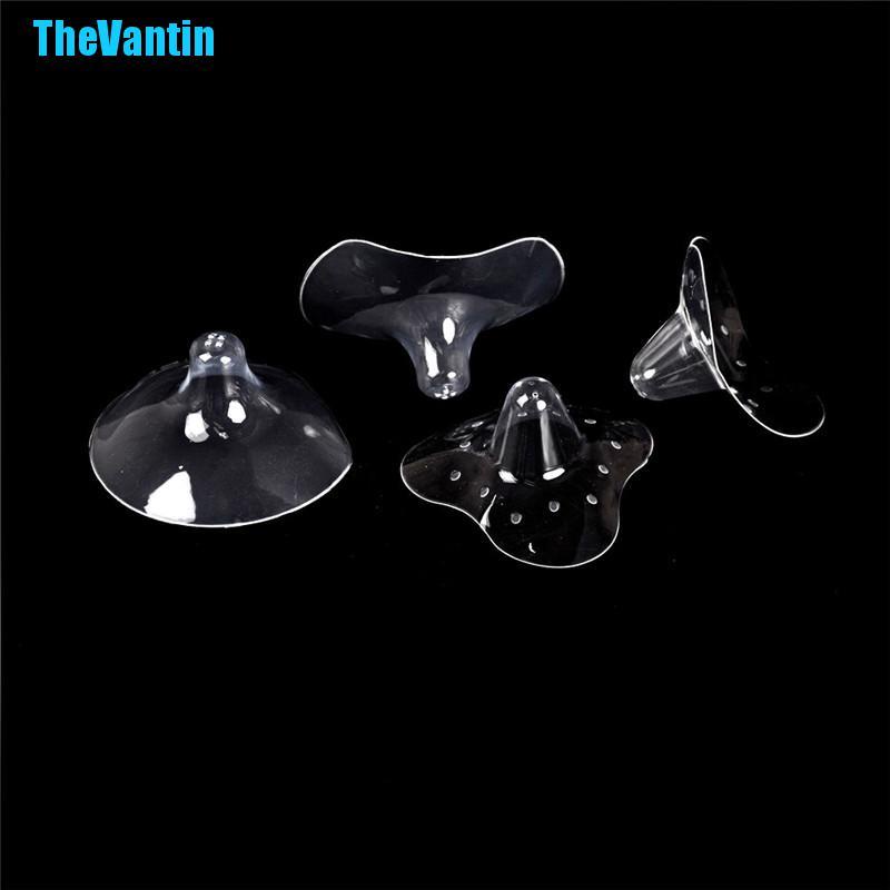 TheVantin Shell Ultra-thin Silicone Nipple Shield Maternity Silica Gel Nipple Protector | WebRaoVat - webraovat.net.vn