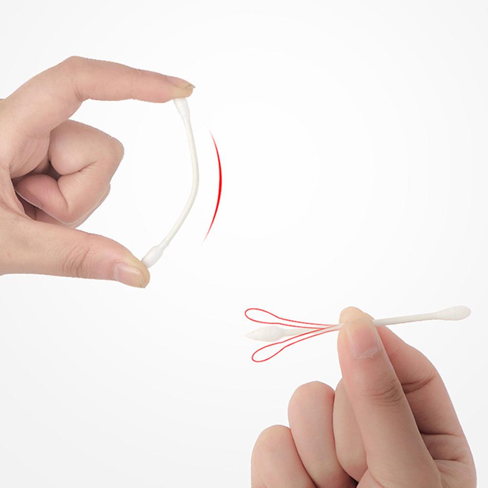 Tăm Bông Cotton Vệ Sinh Tai Dùng Một Lần Tiện Dụng Cho Nữ