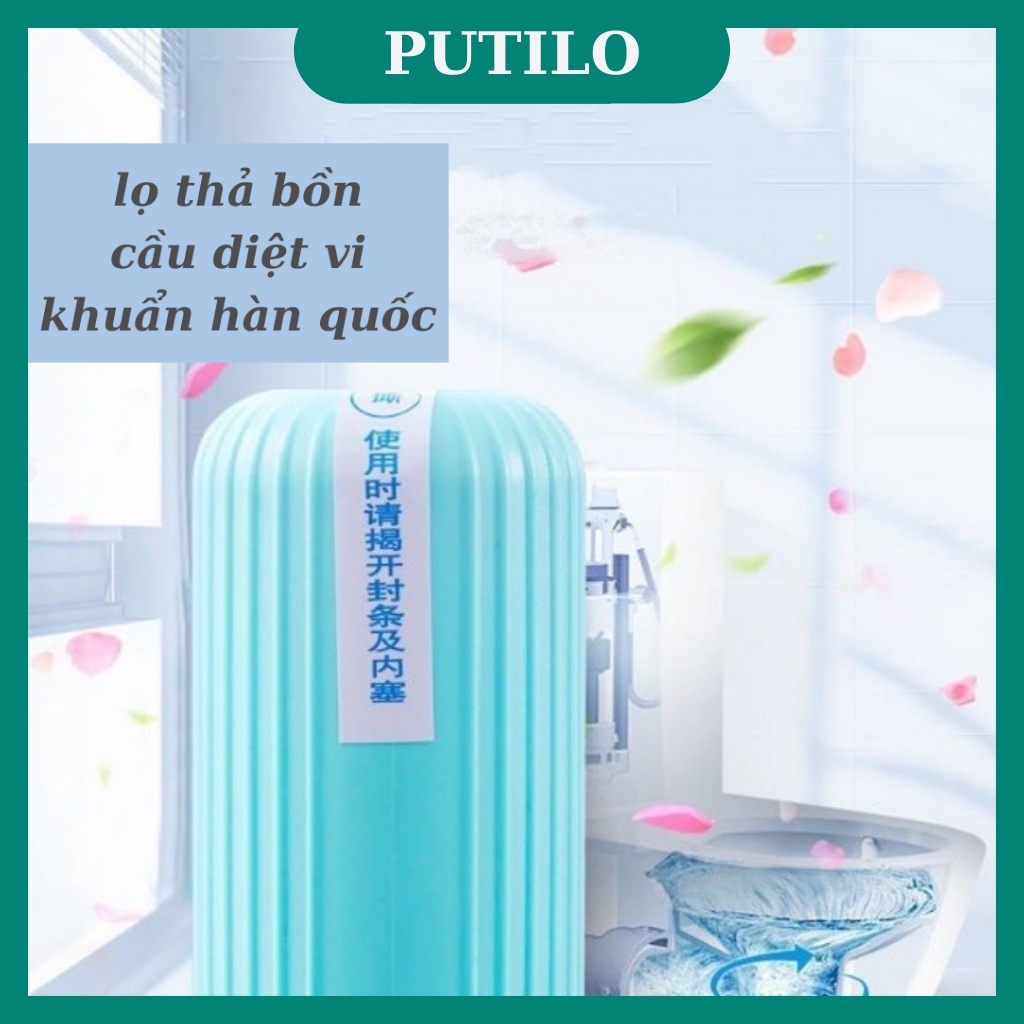 Lọ thả bồn cầu hàn quốc, lọ tẩy bồn cầu diệt khuẩn khử mùi toilet phiên bản mùi hương mới