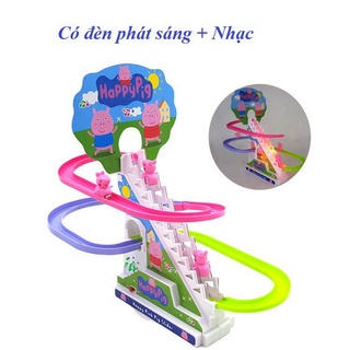 Đồ chơi chó cứu hộ, xe lửa thomas cầu trượt leo thang