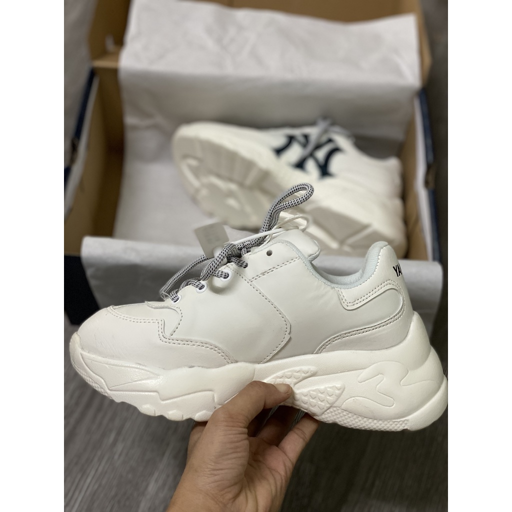 ⚡️GIÁ SỐC⚡️[Ảnh thật do shop tự chụp 100%] GGiày MLB NY Đen Cao Cấp Tăng Chiều Cao fullbox | BigBuy360 - bigbuy360.vn