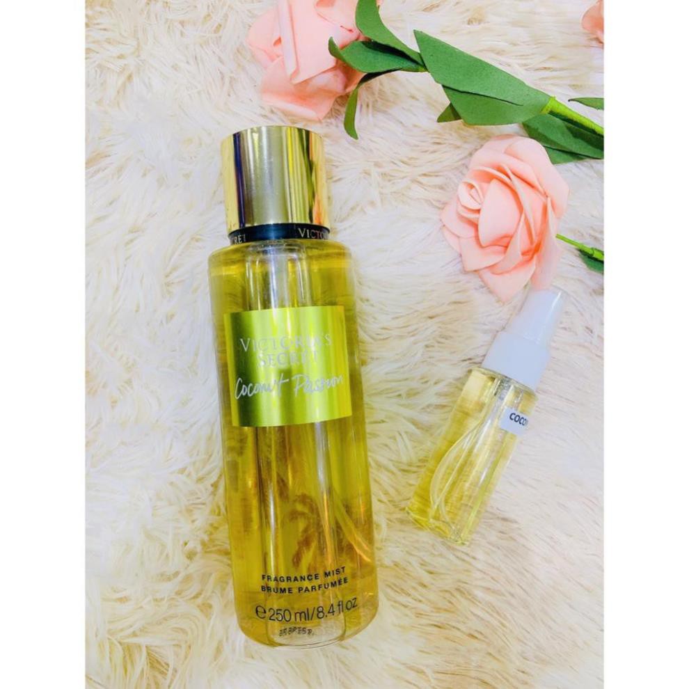 33 ml  Xịt toàn thân body mist VICTORIA’S SECRET Coconut Passion - Body Mist STORE