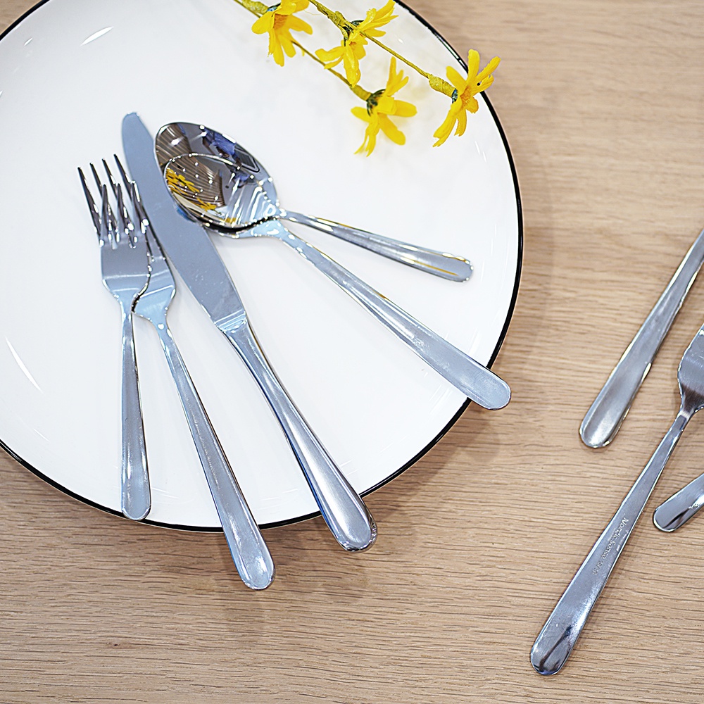 Bộ 4 thìa cà phê | JYSK nID | inox | D13cm