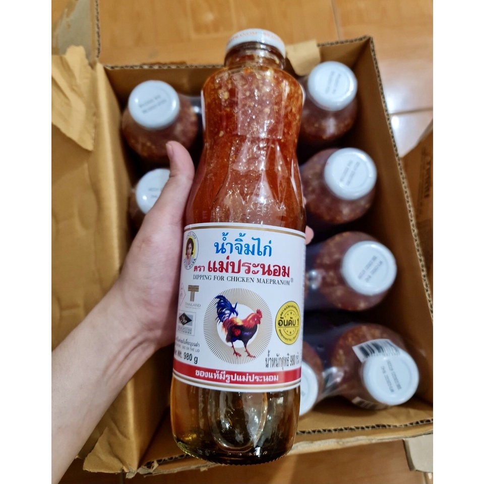 Sốt chua ngọt Thái Lan hiệu con gà 980gr
