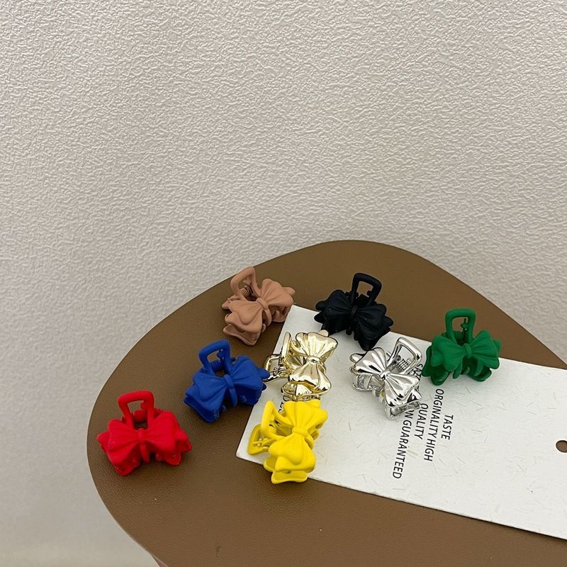 Kẹp Tóc Kiểu Nơ Sau Lưng Cỡ Nhỏ 2022 Thời Trang Dành Cho Nữ