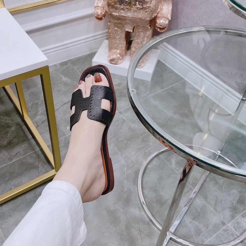 Dép nữ chữ H thời trang Linh Chiii Footwear