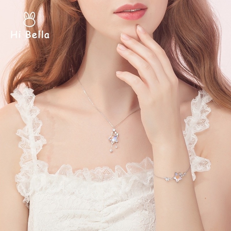 Vòng cổ / Vòng tay mặt hình ngôi sao thiết kế thời trang sang trọng cho nữ