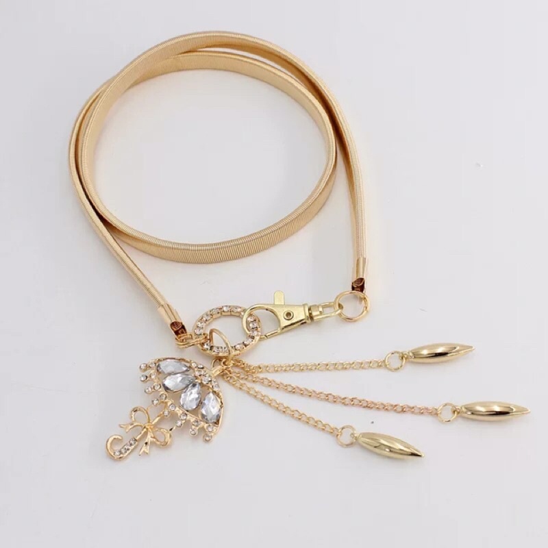 Đai váy hình chiếc ô bản 1.5cm co dãn