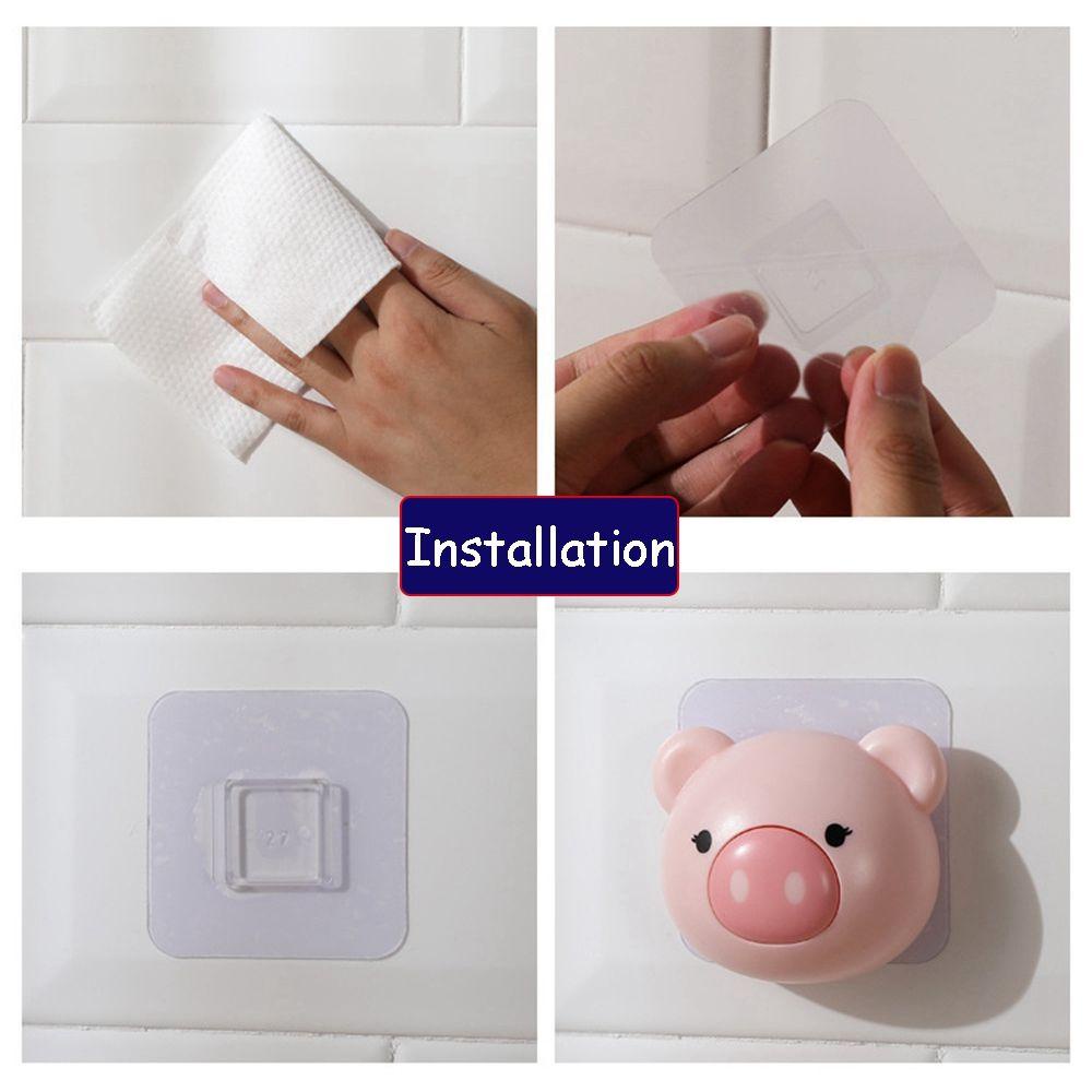 YIYU Tyler1 Móc Treo Chìa Khóa / Dù / Mũ Hình Động Vật Siêu Dễ Thương Không Cần Đục Lỗ