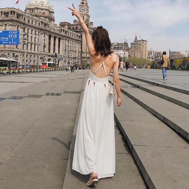 Maxi đan dây lưng