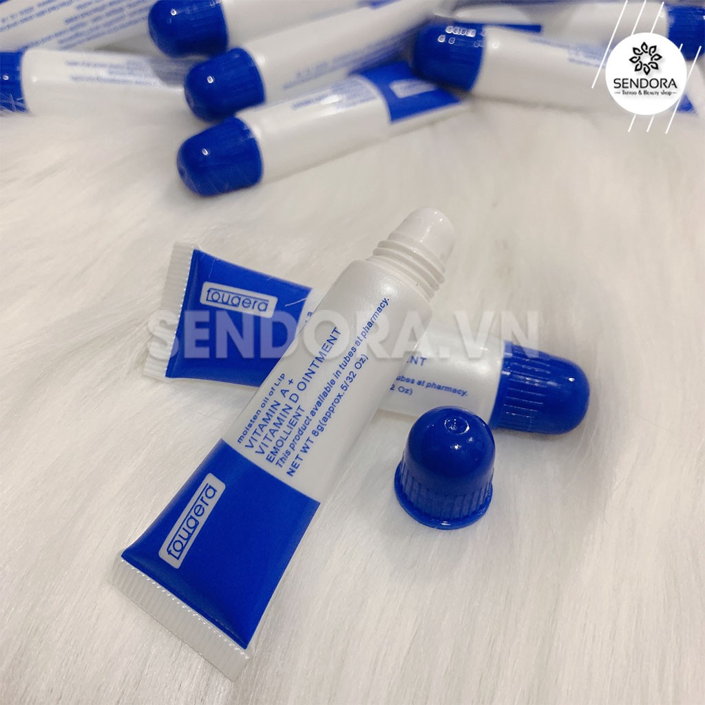10 Dưỡng Fougera Vitamin A&D sau phun xăm mày, môi
