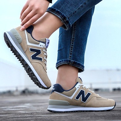 Giày thể thao nam nữ NB574 hàng đầu trang web chính thức New Balance Giày chạy bộ cổ điển chính hãng mùa đông