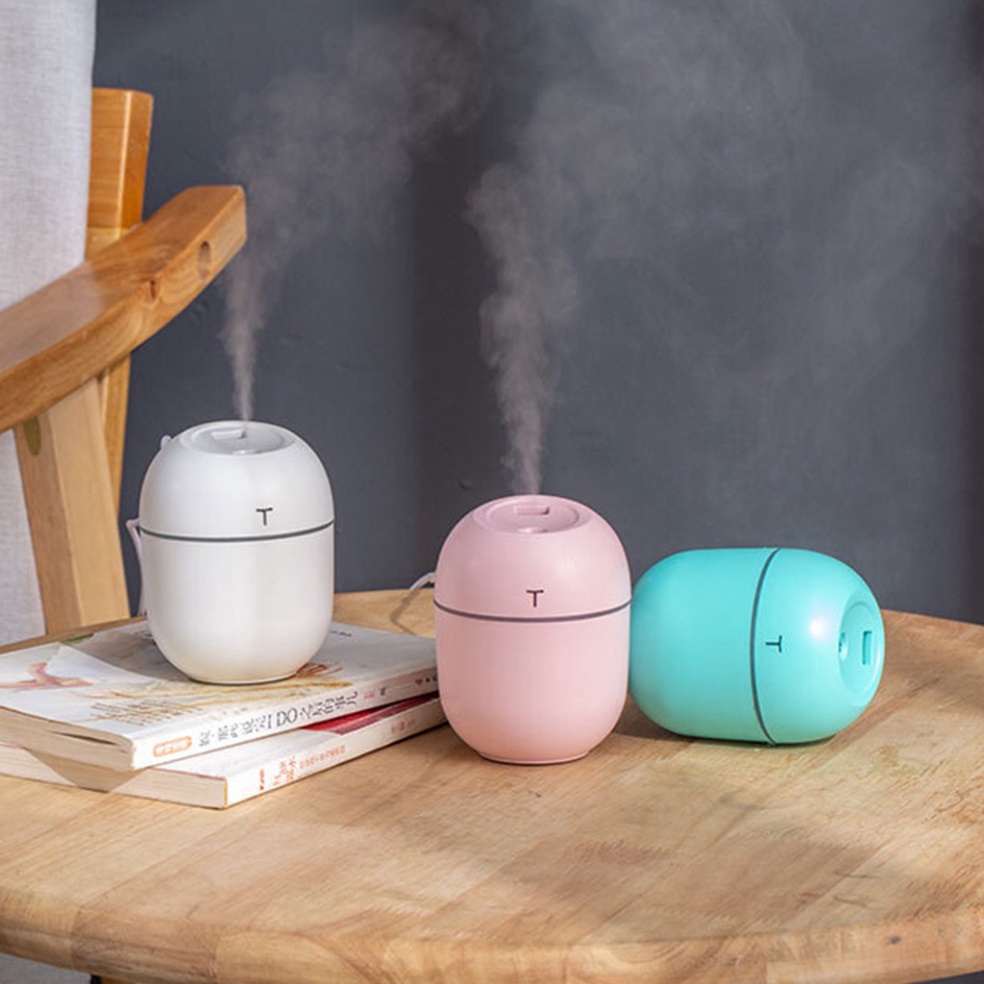 Máy Xông Tinh Dầu Mini Phun Sương Khuếch Tán Tinh Dầu Tỏa Hương Thơm Phòng Ngủ Và Xe Hơi Khử Khuẩn HUMIDIFIER