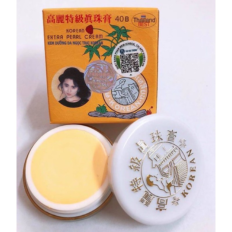 Hộp 12 Kem làm trắng da sâm vàng KOREAN EXTRA PEARL CREAM 5g