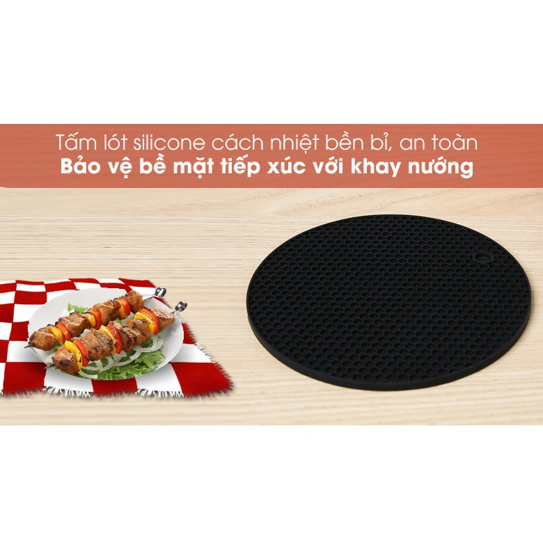 Phụ kiện Nồi Chiên Không Dầu Mishio MK217 loại 8 inch