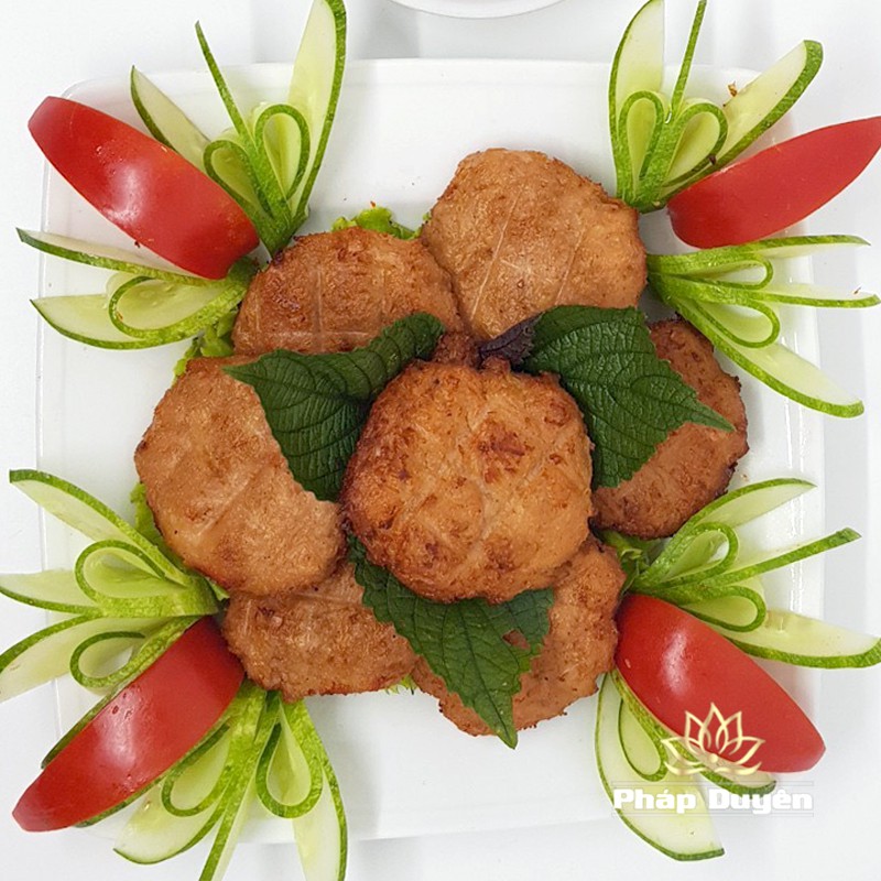 Thực Phẩm Chay - Chả Chay Nướng Tâm Đạo Ngon Sạch, 200g - Bún Chả Chay