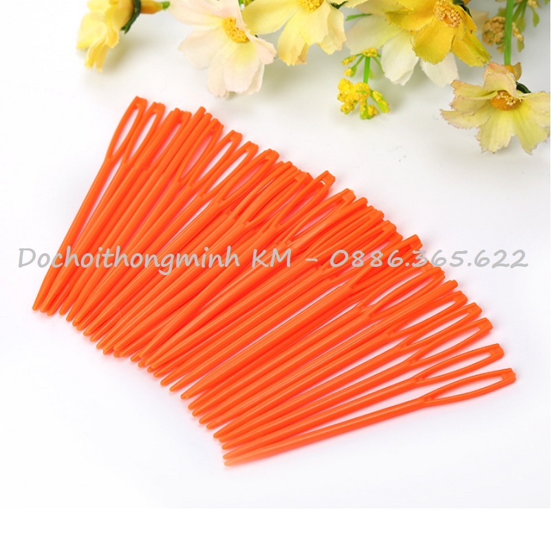 Kim khâu sợi bằng nhựa dùng để khâu sợi vải, sợi len