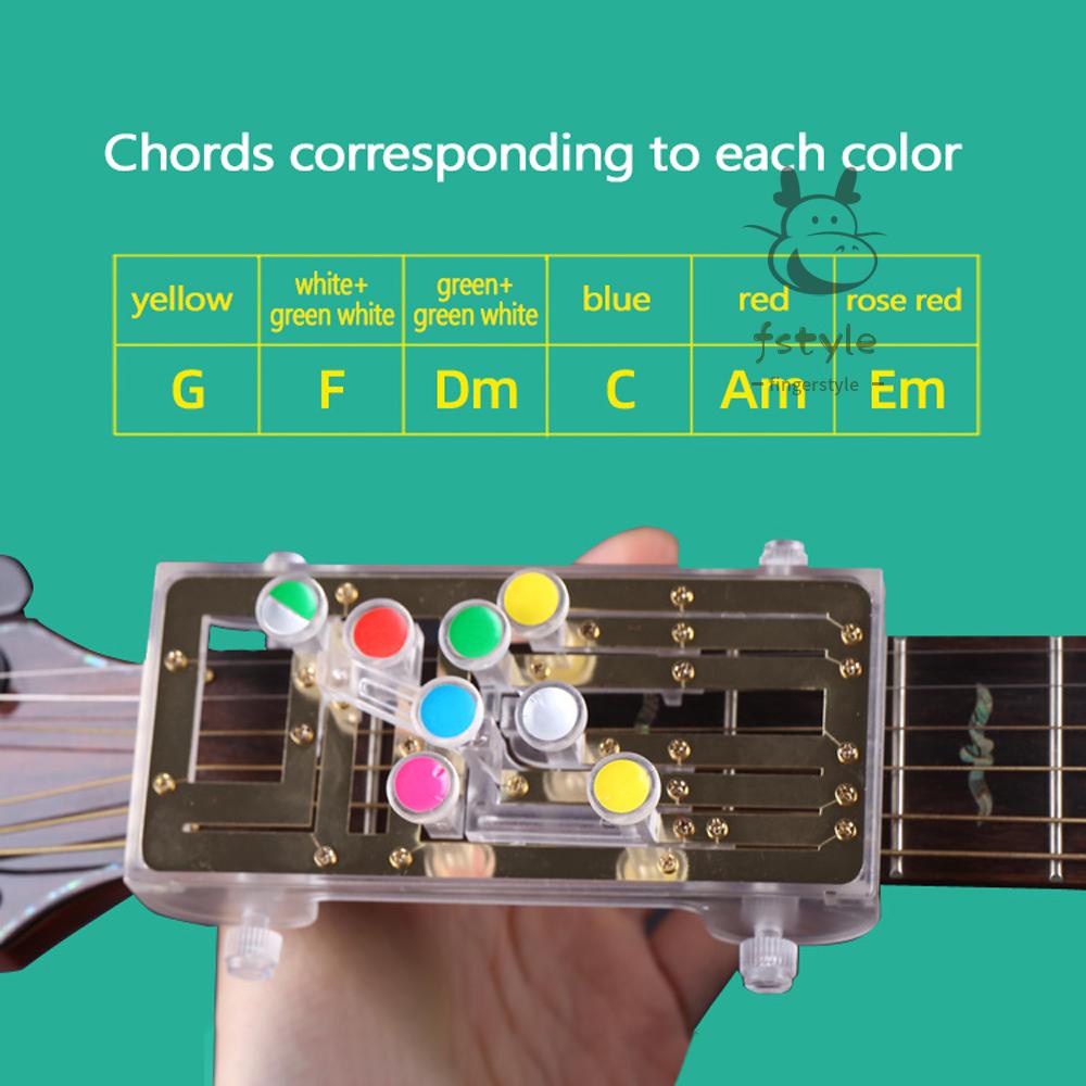 Dụng cụ thực hành đánh hợp âm đàn guitar dành cho người mới bắt đầu