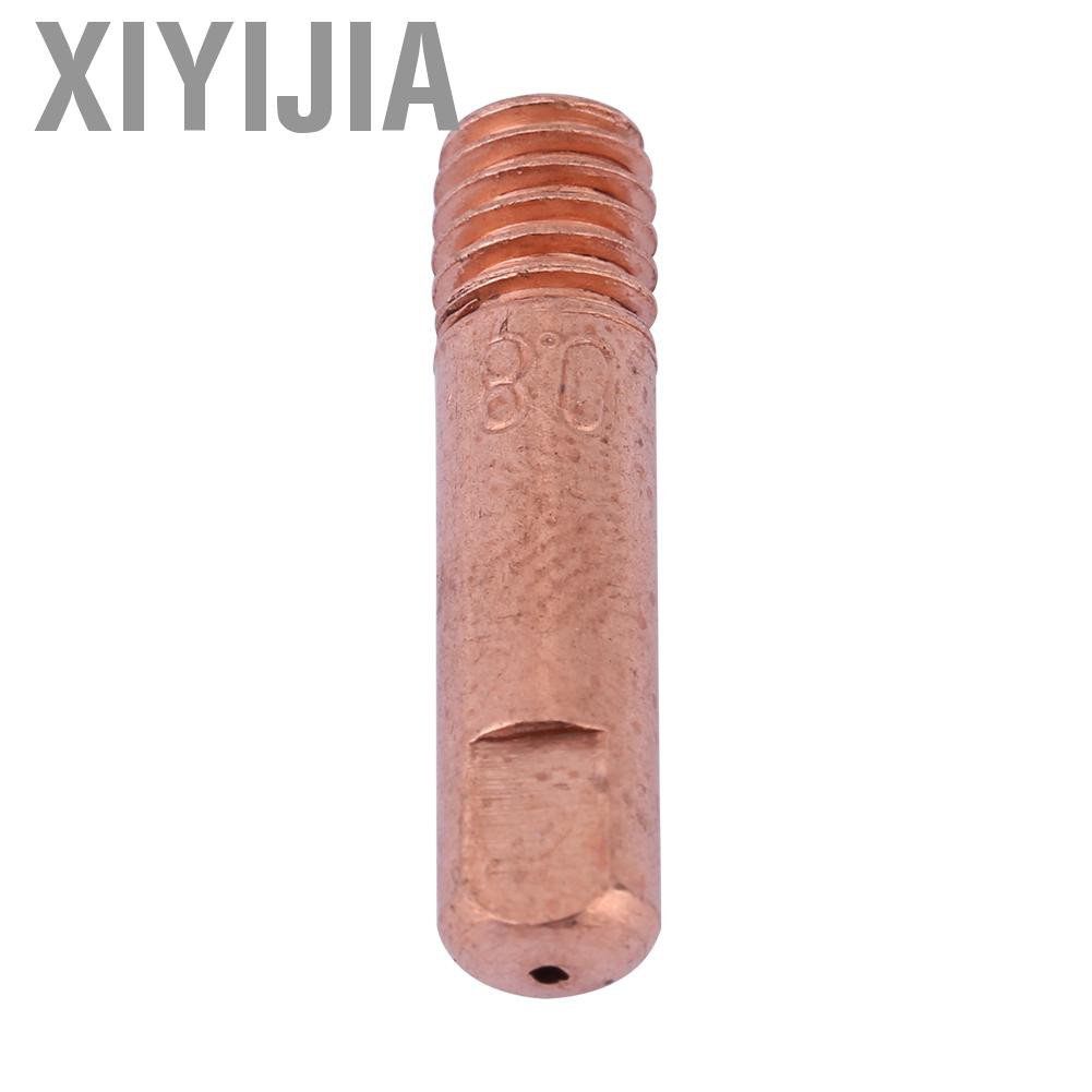 Xiyijia MIG Welding Gun Accessory Kit  5PCS Nozzles Contact Tips 2PCS Gas and 4PCS Tip Holders