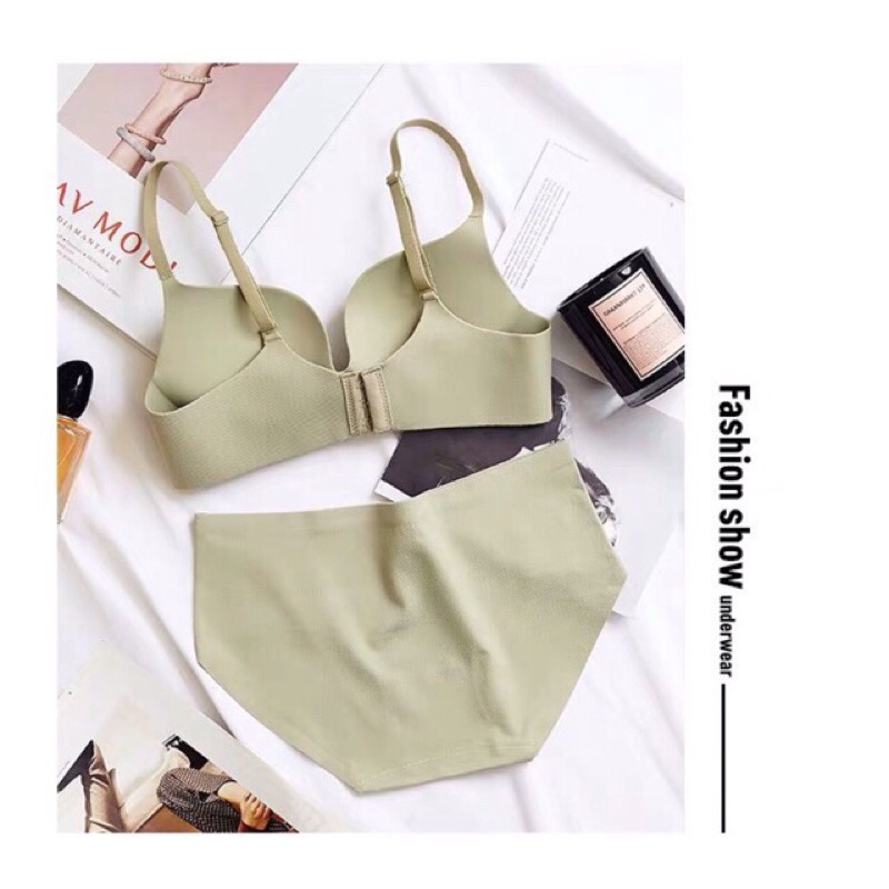 Bộ đồ lót không gọng thông hơi jutsyle nâng đẩy ngực gợi cảm 2403