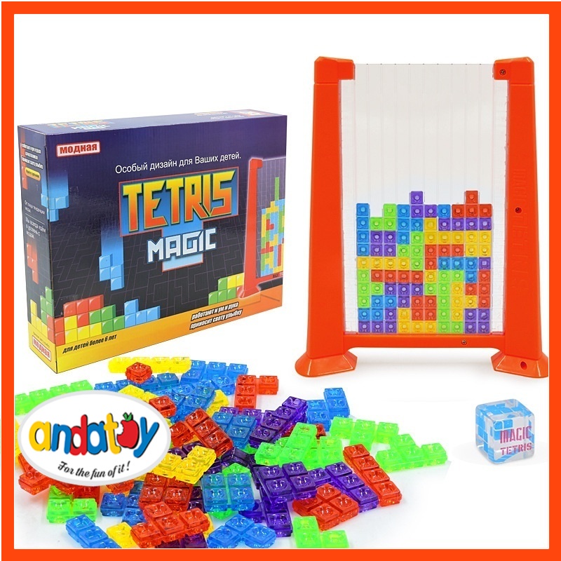 Đồ chơi thông minh xếp hình game TETRIS MAGIC cải tiến đồ chơi cho bé ANDATOY AD847