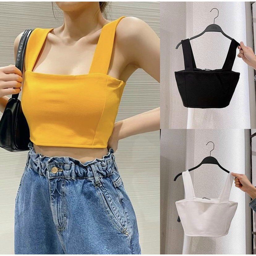 ÁO 2S Z.R CROPTOP 3 MÀU CHO NỮ