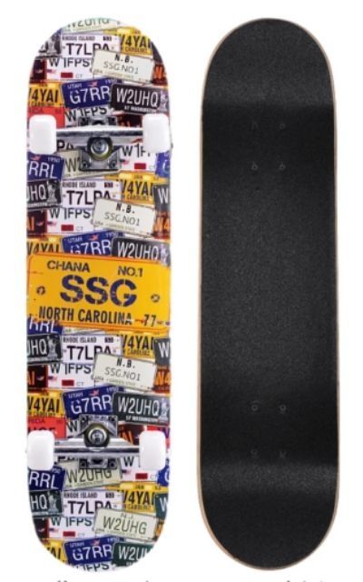 [Ib lấy MGG] VÁN TRƯỢT SKATEBOARD CHÍNH HÃNG SSG tặng phụ kiện và túi đựng